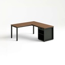 [FURN_1118] Corner Desk Left Sit