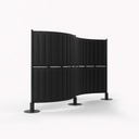 [FURN_6667] Acoustic Bloc Screens (Black)